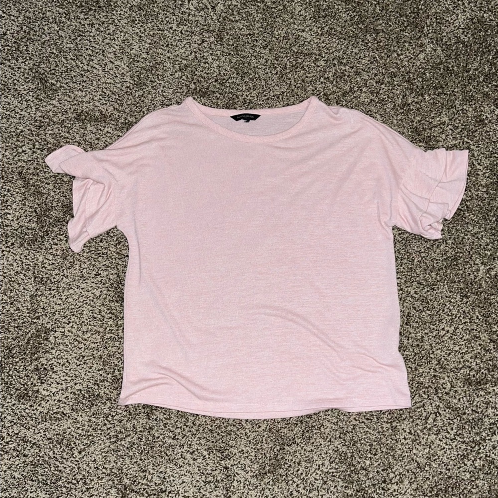 Pale Pink Banana Republic Blouse Size Small